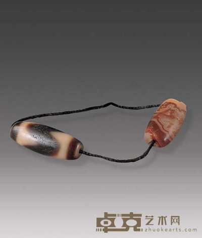 清 天珠（2件） 